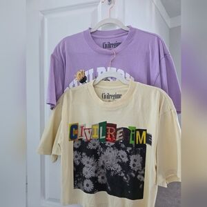 Civil Regime Women's Graphic Crop Top Bundle